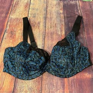 Elomi Jodi Underwire Plunge Bra With Stretch Lace
